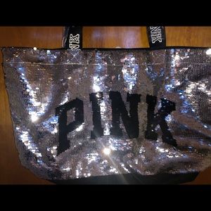 Pink Tote Bag